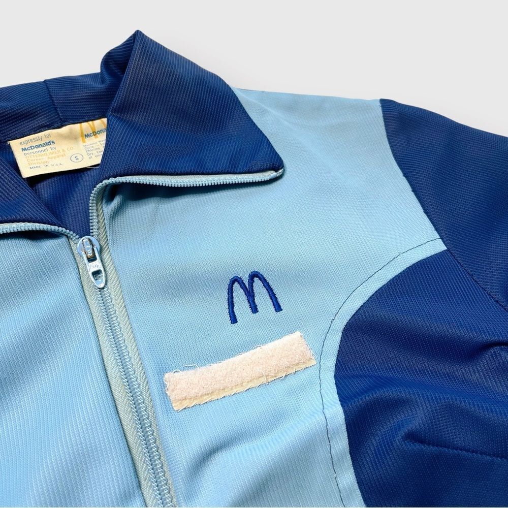 Vtg 1973 McDonalds Womens Full Uniform 2-Piece Set, Shirt Pants, Fast Food S 70s - Picture 6 of 12